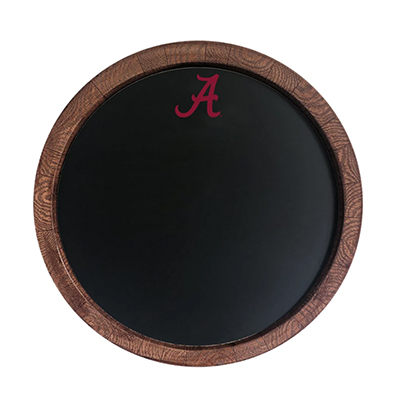 Alabama Crimson Tide Chalkboard "Faux" Barrel Top Sign