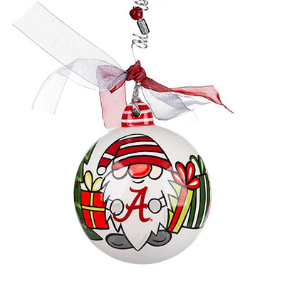 Alabama Gnome Ornament