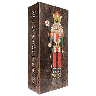 Nutcracker With Lollypop Block