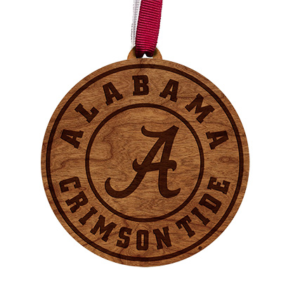Alabama Circle Logo Ornament