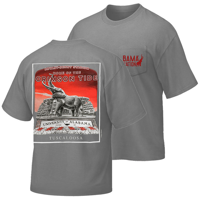 Alabama Bryant-Denny Stadium Home Of The Crimson Tide Tuska T-Shirt (SKU 13589431102)