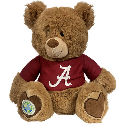 Alabama Polly Recycled Product Bear With Script A