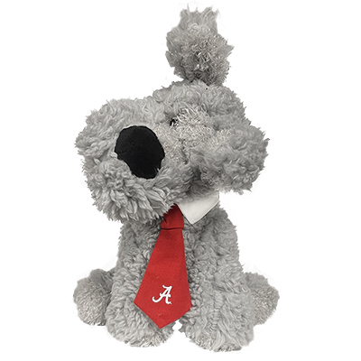 Alabama Mighty Tykes Schnauzer Dog With Necktie And Grad Cap