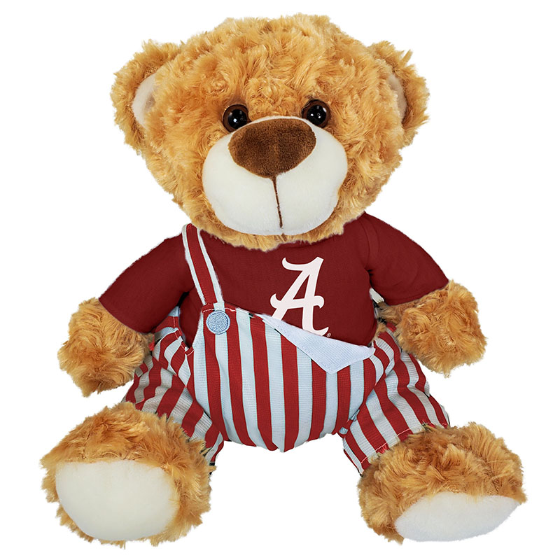 Alabama Gameday Bib Bear With Tshirt And Overalls (SKU 1359049942)