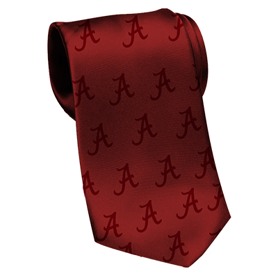 Alabama Script A Tonal Tie - main view