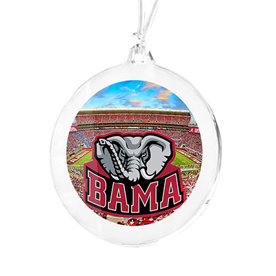 Bama Bryant Denny Acrylic Bag Tag Or Ornament
