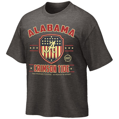 Alabama Crimson Tide Operation Hat Trick Shield T-Shirt