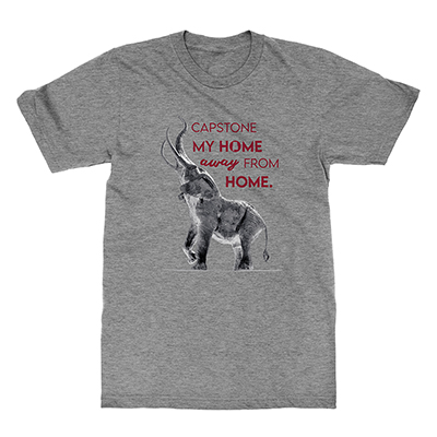 Alabama Capstone My Home Away From Home Elephant T-Shirt