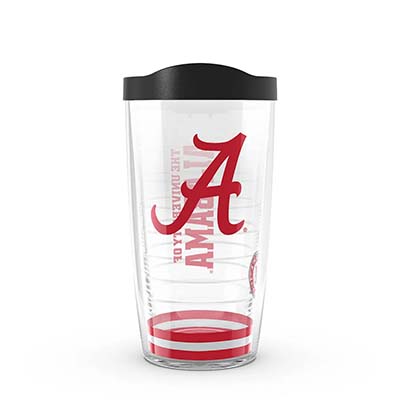 ALABAMA ARCTIC CLEAR TUMBLER WITH LID