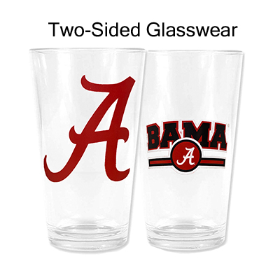 Alabama Script A Pint Glass