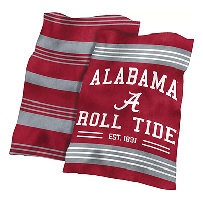 Alabama Colorblock Plush Blanket