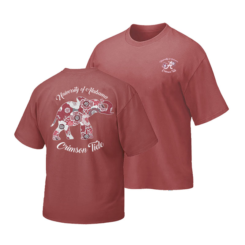 University Of Alabama Crimson Tide Flower Power T-Shirt