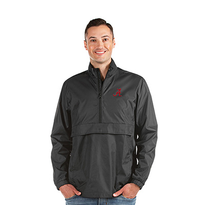 Alabama Script A Torrent 1/4 Zip Rain Jacket