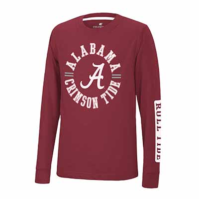 Alabama Crimson Tide Trolley Long Sleeve T-Shirt