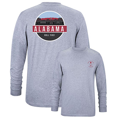 University Of Alabama Roll Tide Scenic Circle Midweight Long Sleeve T-Shirt