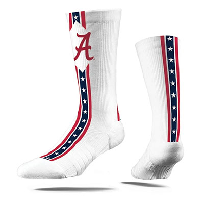 Alabama Script A Patriotic Sock