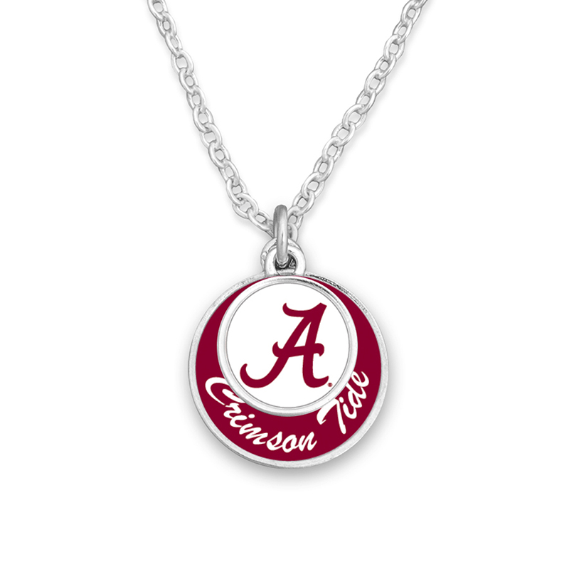 Alabama Stacked Disc Necklace (SKU 13628505154)