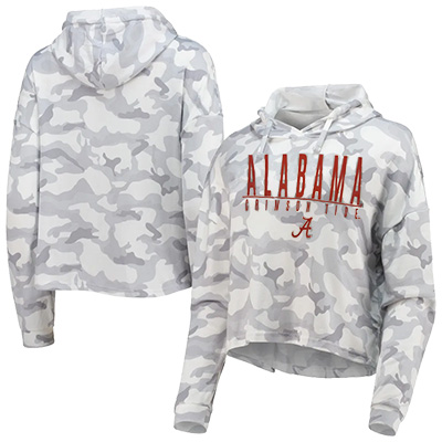 Alabama Crimson Tide Script A Long Sleeve Hooded Shirt