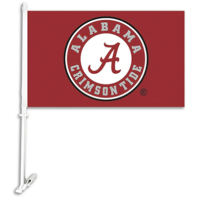 Alabama Circle Logo Car Flag
