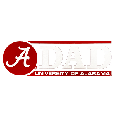    Alabama Script A Dad Decal