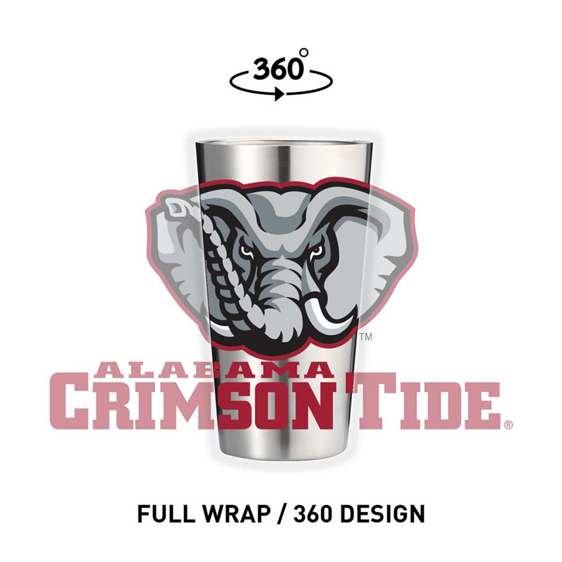 Alabama Elephant Logo Stainless Pint (SKU 1363338772)