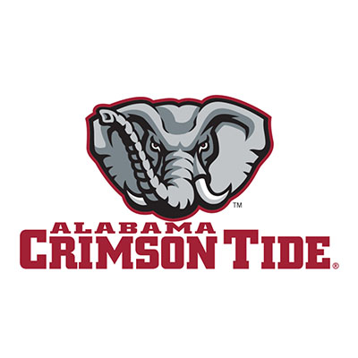 ALABAMA ELEPHANT LOGO STAINLESS PINT