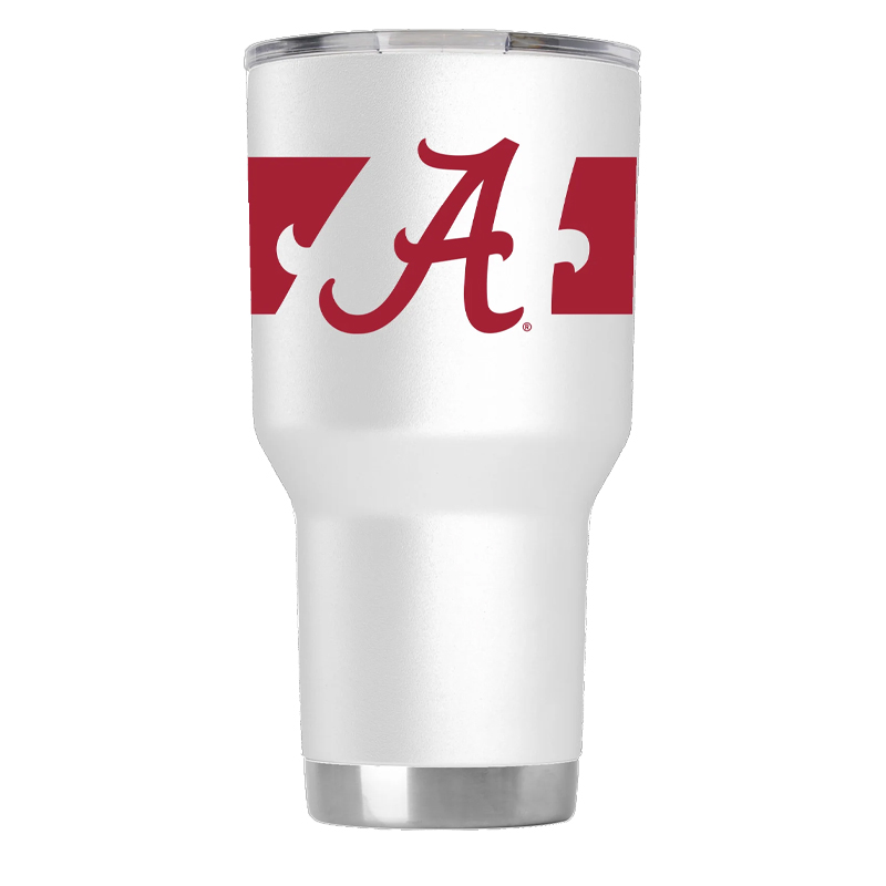 Alabama Script A Tumbler With Lid (SKU 1363341772) Alabama Script A Tumbler With Lid (SKU 1363341772)