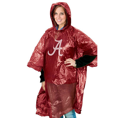 Alabama Script A Rain Poncho