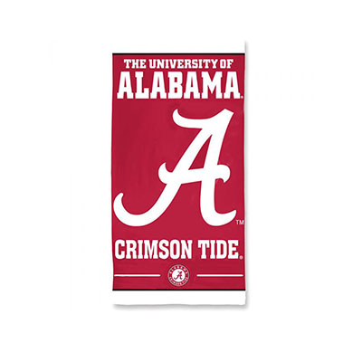 Alabama Crimson Tide Fiber Beach Towel
