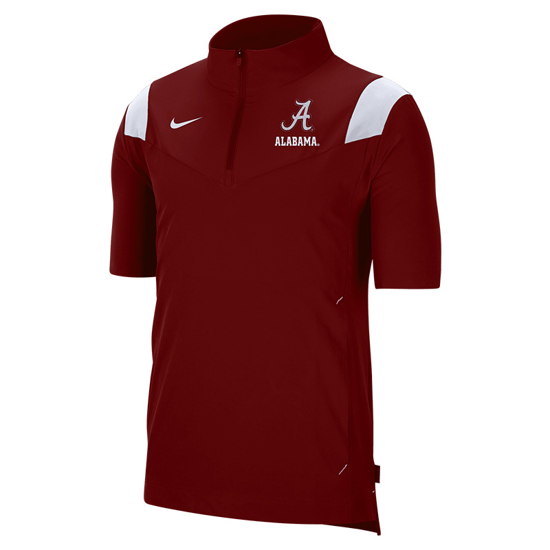 Alabama Script A Lightweight Short Sleeve Coaches Jacket (SKU 13642761274)