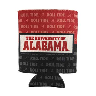ALABAMA TILE TEXT CAN COOZIE