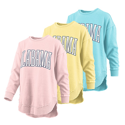      ALABAMA PULLOVER PONCHO SWEATSHIRT