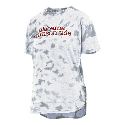 Alabama Crimson Tide Cloud Dyed Poncho T-Shirt