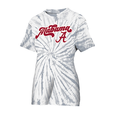 ALABAMA SCRIPT A TYE-DYE T-SHIRT