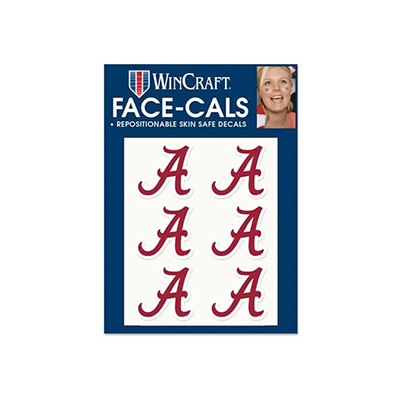    Alabama Crimson Tide Script A Face Cals
