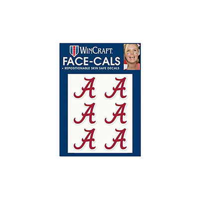     Alabama Crimson Tide Script A Face Cals