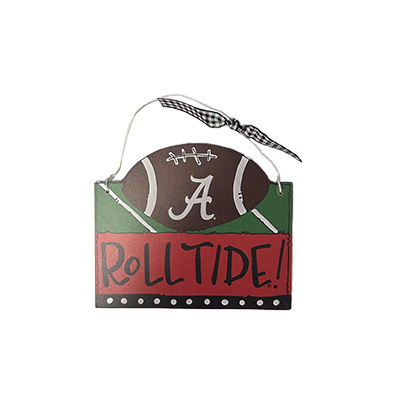 Alabama Roll Tide Football Ornament