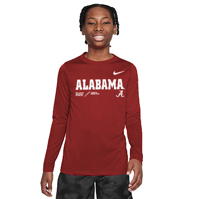 Alabama Script A Long Sleeve Legend T-Shirt