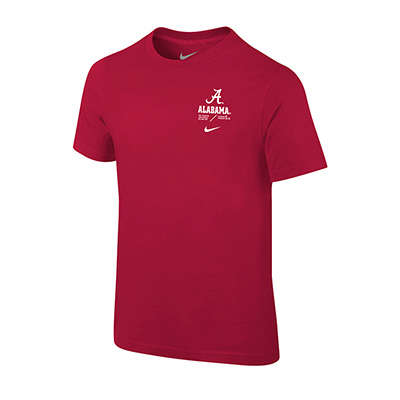 ALABAMA CRIMSON TIDE KIDS SIDELINE LOCKER ROOM T-SHIRT