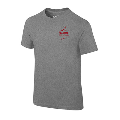 ALABAMA CRIMSON TIDE KIDS SIDELINE LOCKER ROOM T-SHIRT