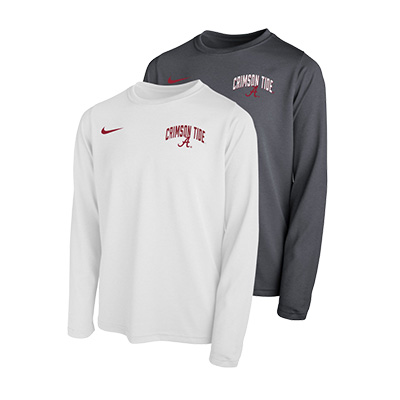 Alabama Script A Legend Team Issue Long Sleeve T-Shirt