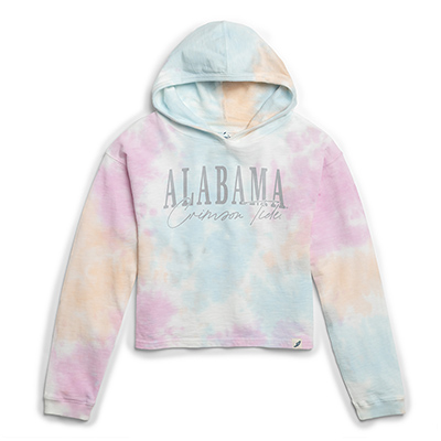 Alabama Crimson Tide Terry Crop Hoodie