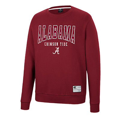 Alabama Crimson Tide Script A Scholarship Crewneck Fleece