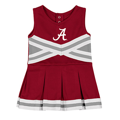   ALABAMA SCRIPT A INFANT CAROUSEL CHEERLEADER SET