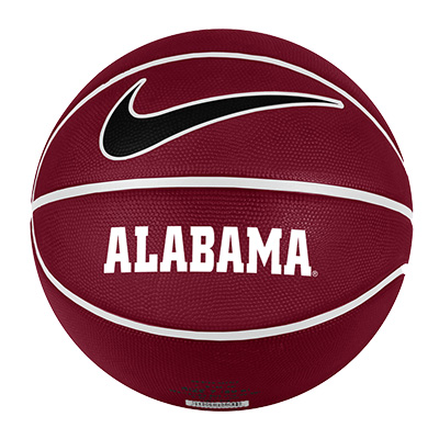 Alabama Full Size Rubber Basketball