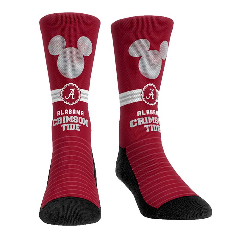 Alabama Crimson Tide Classic Disney Icon Sock (SKU 13662943116)