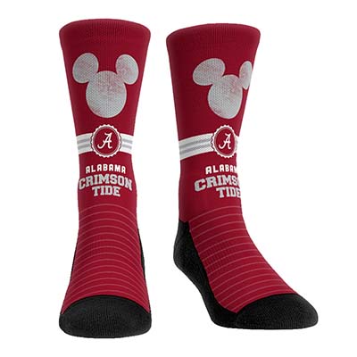 Alabama Crimson Tide Classic Disney Icon Sock