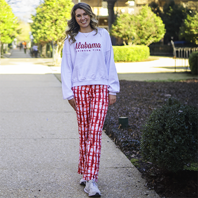 Alabama Script A Flare Legging