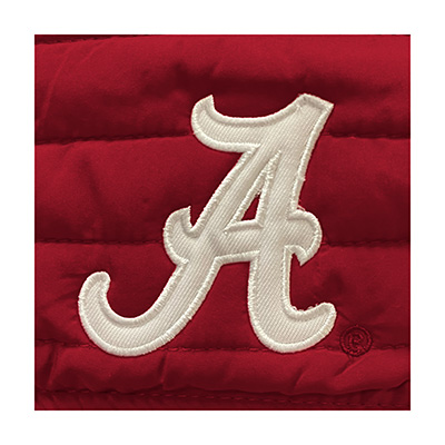 ALABAMA SCRIPT A PUTTER HERRINGBONE FULL ZIP JACKET
