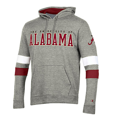 University Of Alabama Super Fan Blocked Sleeve Hoodie